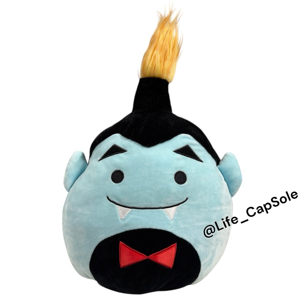 New Squishmallows Halloween 16" Drake the Vampire Plush Pillow New With Tags